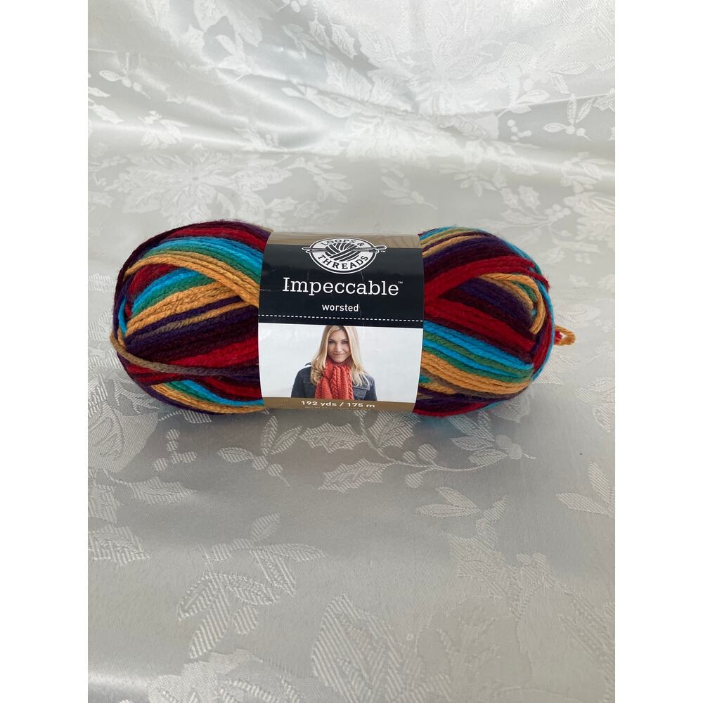 Loops & Threads Folklore Yarn Skein Lot 1103 Discontinued 192 Yds New